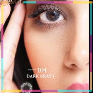 لنز رنگی زیر سون dark grau 104